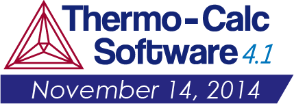 Thermo Calc 4 1 Release Thermo Calc Software