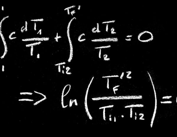 Thermodynamic equation blackboard