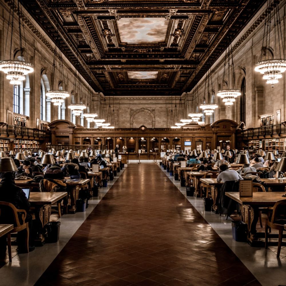 University-Library-Students