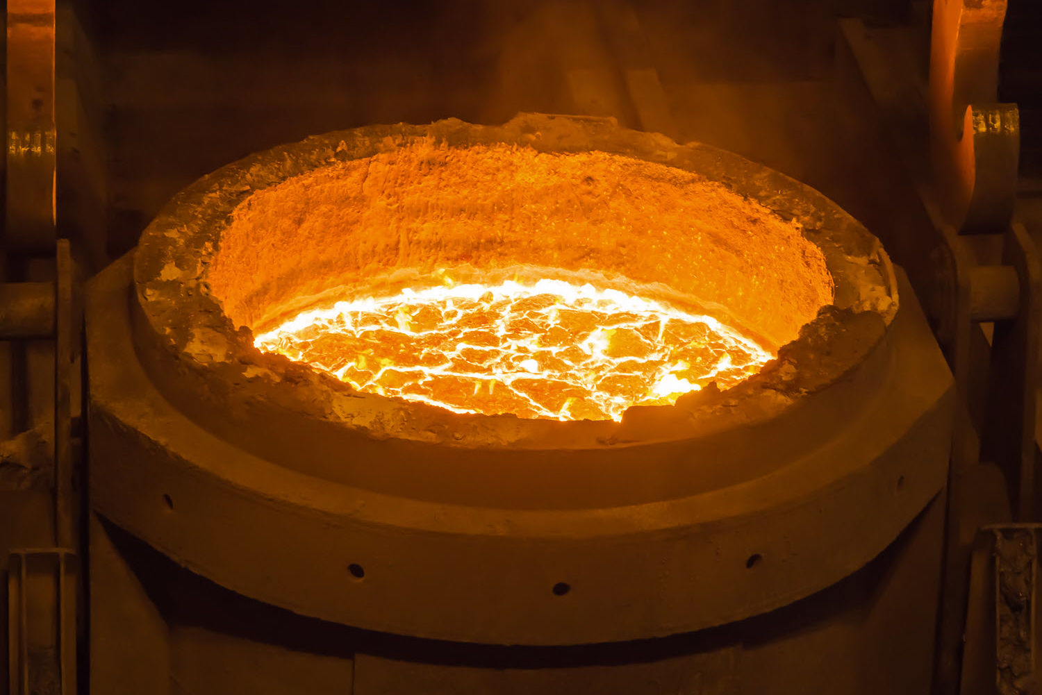 Molten Metal in Ladle Furnace (LF) - Application Examples