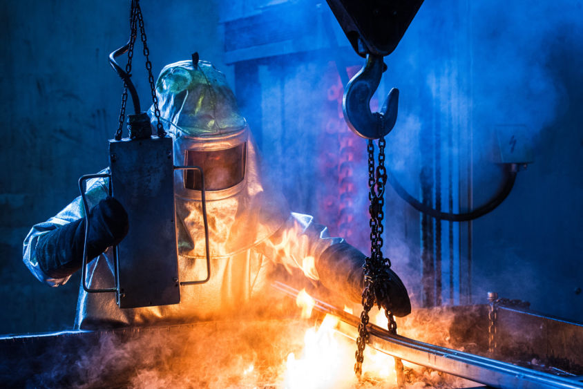 Quenching Steel - Half image