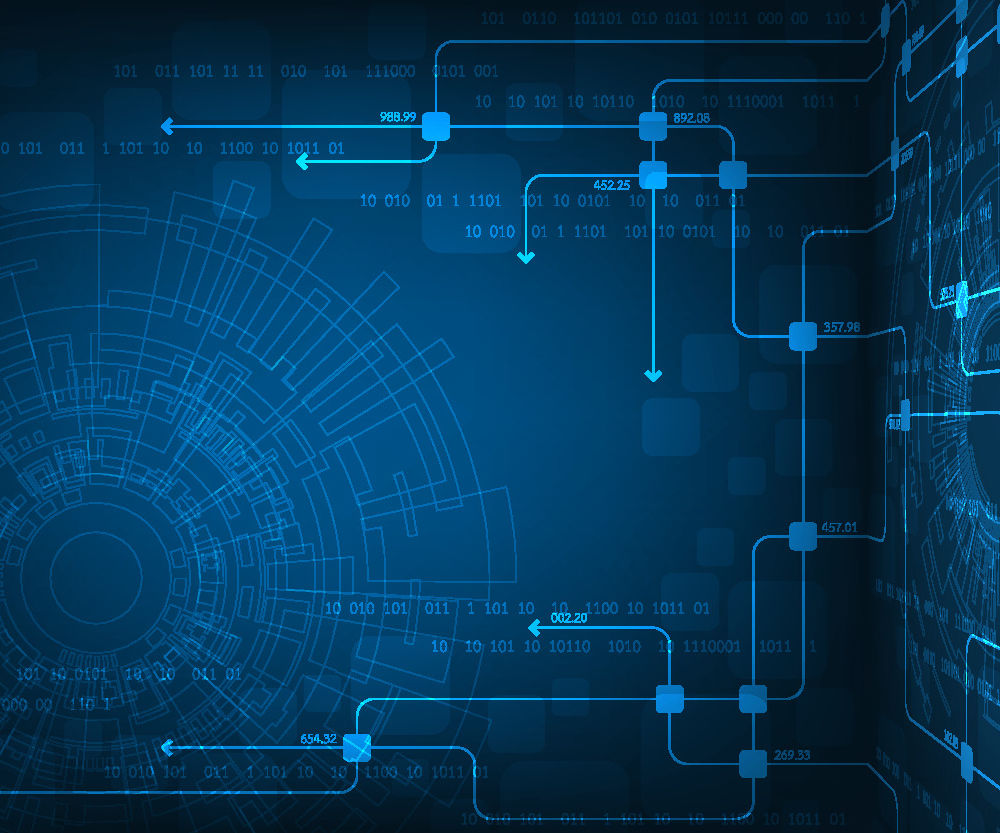 Electronic circuit - background for header