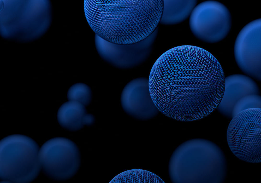 Sphere to represent DICTRA-Diffusion Header, concept for diffusion simulation