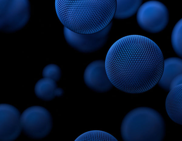 Sphere to represent DICTRA-Diffusion Header, concept for diffusion simulation