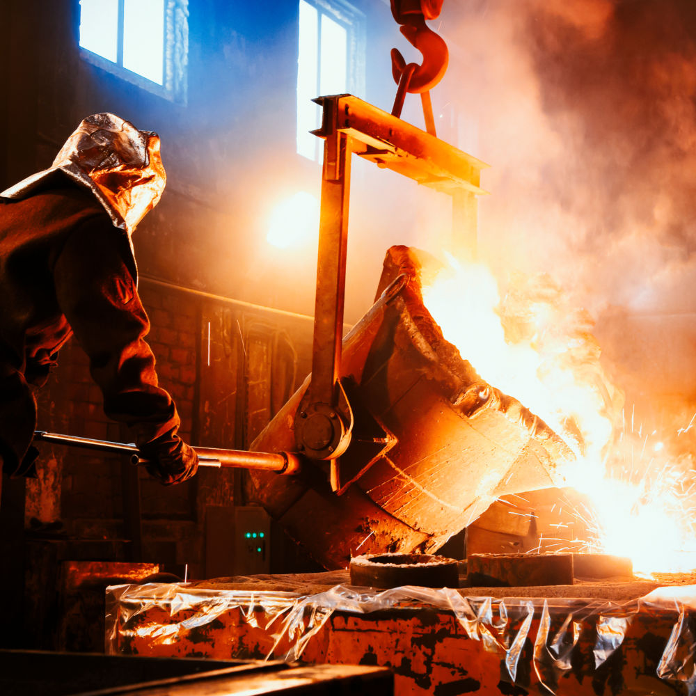 Liquid Metal-Furnace-Industry-Casting