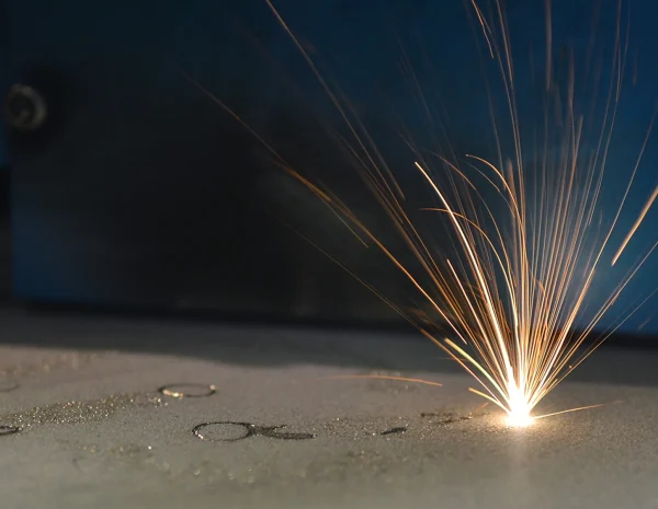 A laser sintering machine for metal. Concept image representing Thermo-Calc's additive manufacturing simulation software: the Additive Manufacturing Module